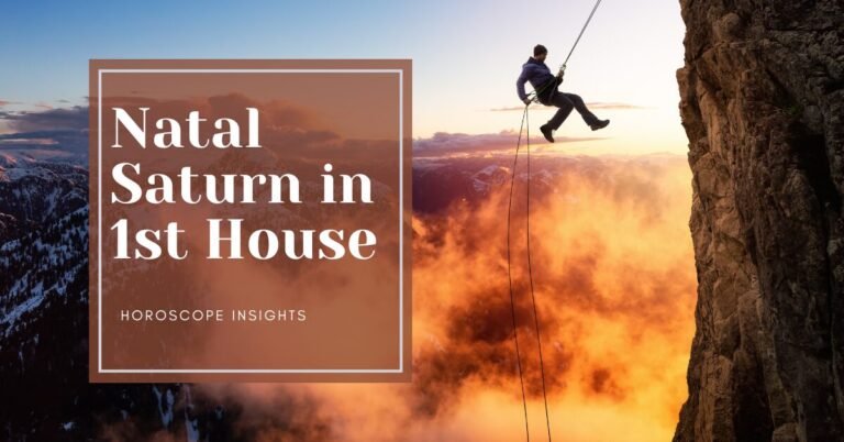 Saturn in the 1st House: A Journey of Self-Mastery