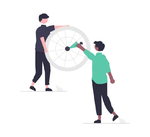 This image has an empty alt attribute; its file name is undraw_Target_re_fi8j-1.png