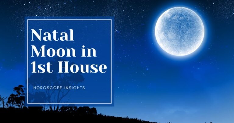 Moon in the 1st House: How to Nurture Your Emotional Power
